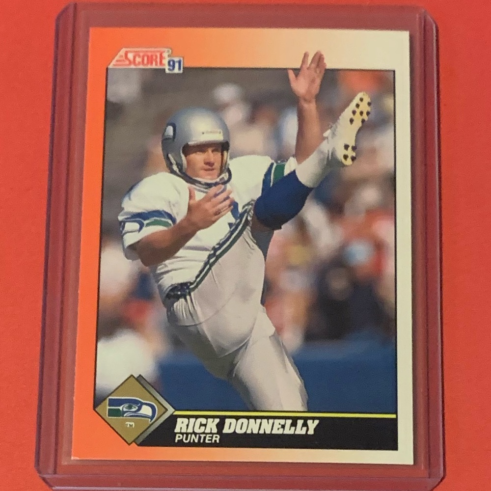 Rick Donnelly #442 1991 Score Football Trading Card